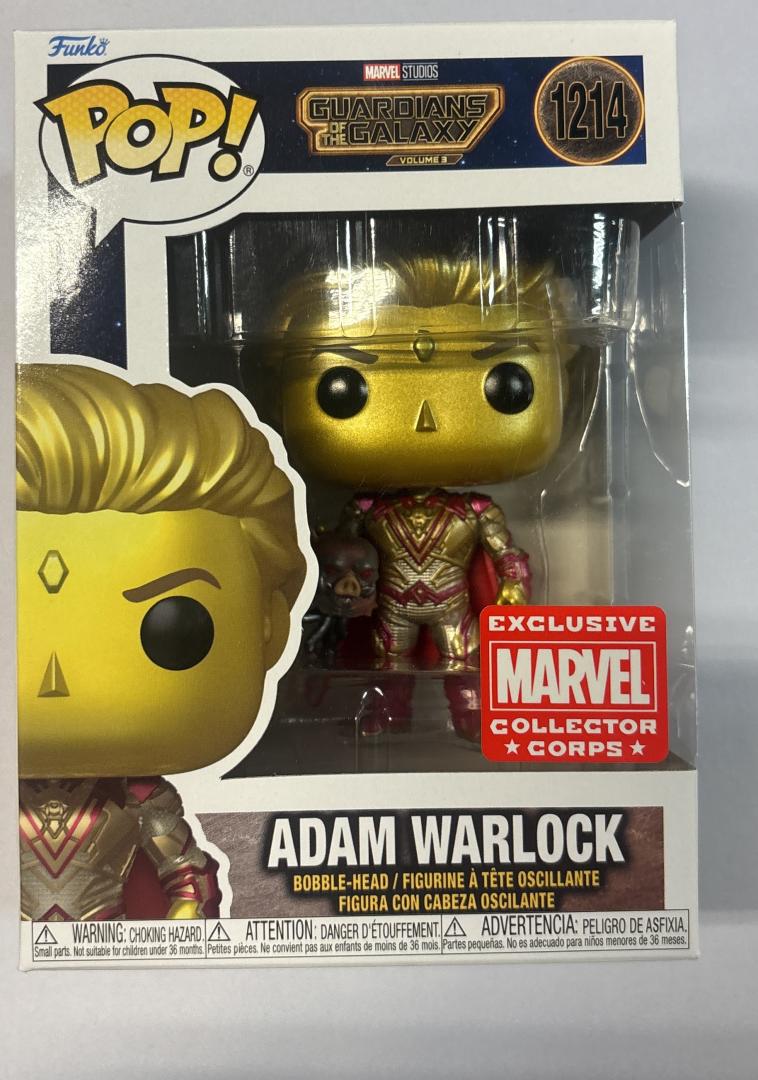 Funko Pop! Adam Warlock #1214 Guardians of the Galaxy Vol 3 Excl.