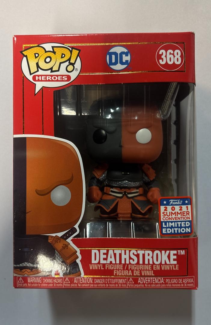 Funko Pop! Deathstroke #368 DC LE Summer Con 2021