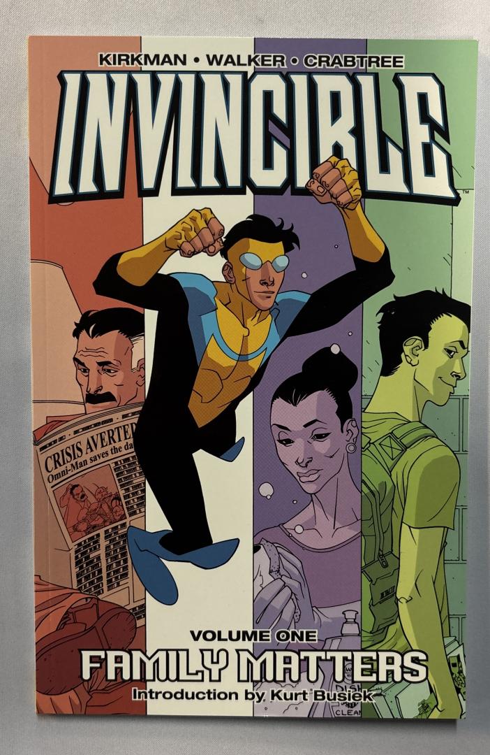 Invincible Volume 1 Family Matters Hardcover Image