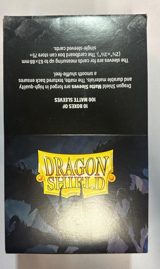 Dragon Shield DS100 Matte Amazonite Sleeves Box