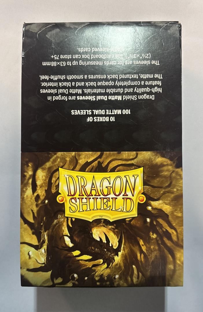 Dragon Shield DS100 Matte Dual Apple Green Silver Sleeves