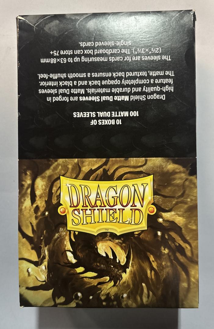 Dragon Shield DS100 Matte Dual Snow Sleeves