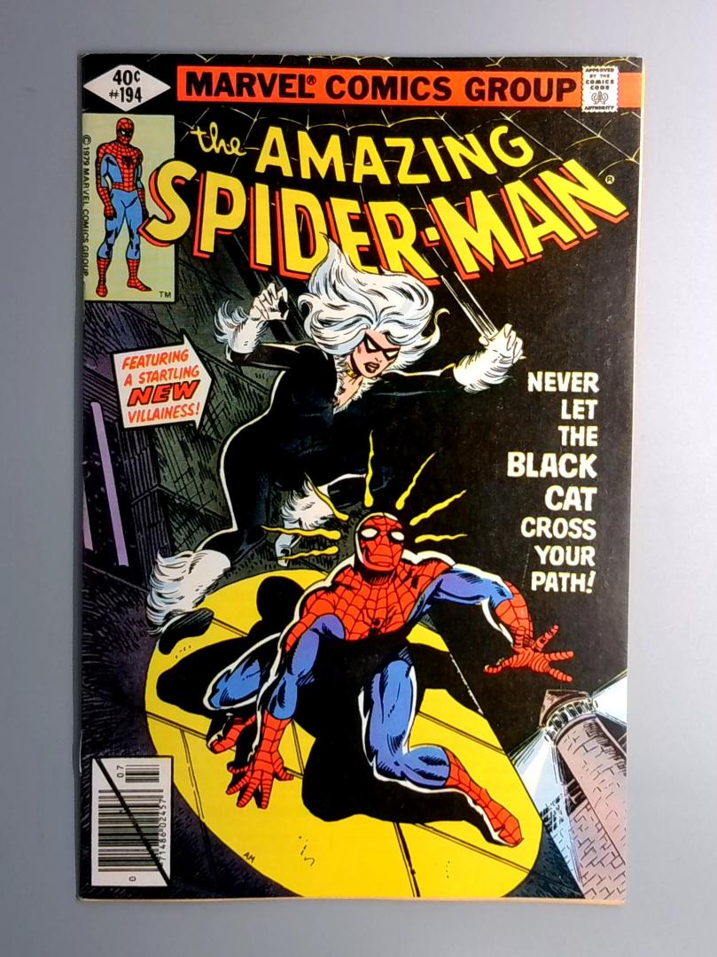 Amazing Spider-Man #194 VF/NM 1st Black Cat Felicia Hardy Marvel 1979