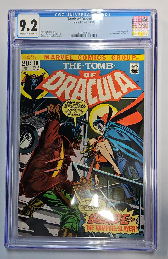 Tomb of Dracula #10 9.2 CGC Marvel 1973