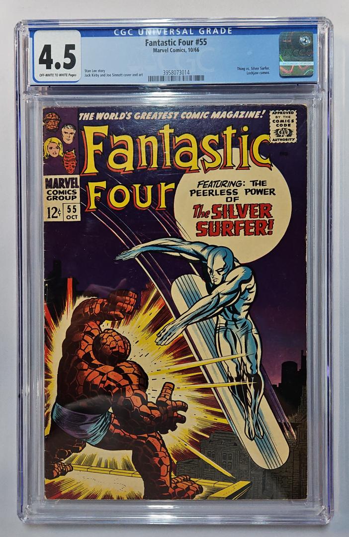 Fantastic Four #55 4.5 CGC Marvel 1966