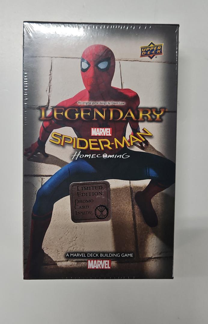 Legendary Marvel Spider-Man Homecoming Expansion 2017 Sealed Box
