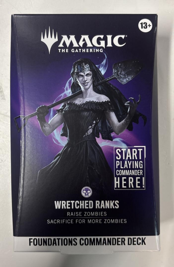 MTG Wretched Ranks Foundations Commander Deck