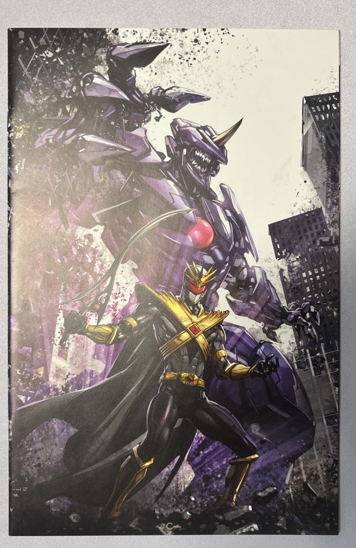 Power Rangers: Drakkon New Dawn #1 NM COA Clayton Crain Variant Boom! 2020
