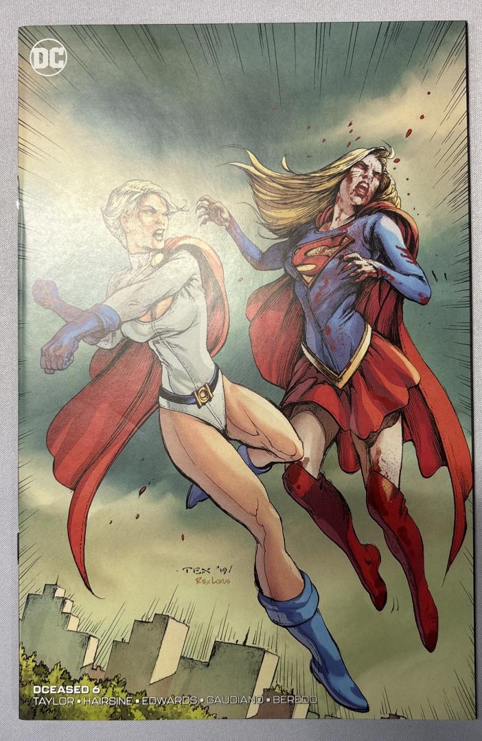 DCeased #6 NM COA Comics Elite Texeira Variant DC 2019
