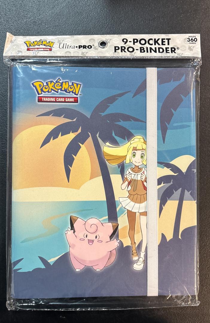 Pokémon Lillie & Clefairy 9-Pocket Pro-Binder Ultra PRO 2026