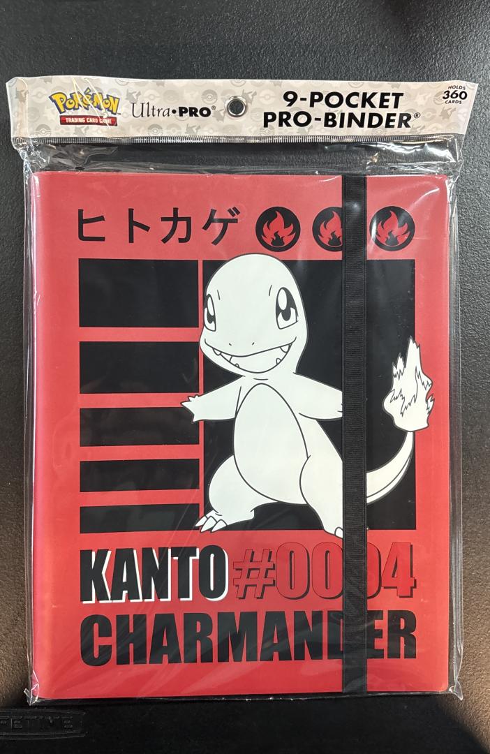 Charmander Kanto #0004 9-Pocket PRO-Binder Pokémon Ultra PRO 2026