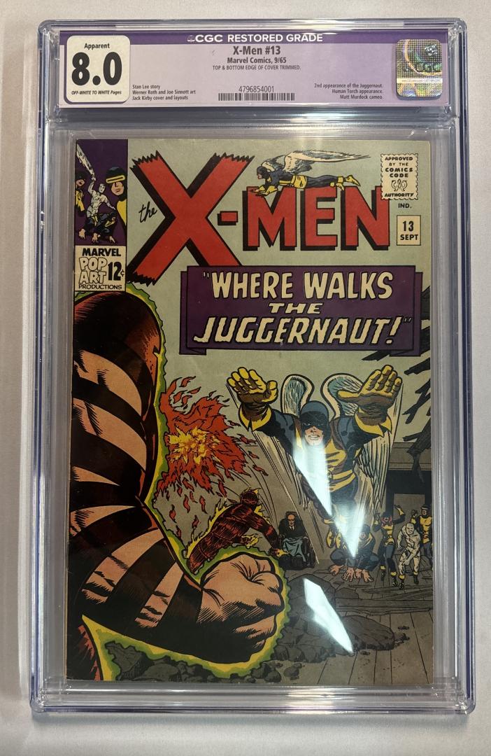 X-Men #13 CGC 8.0 Restored Marvel 1965