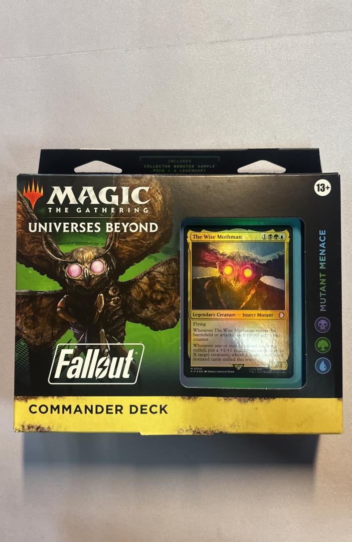 MTG Fallout Mutant Menace Commander Deck The Wise Mothman