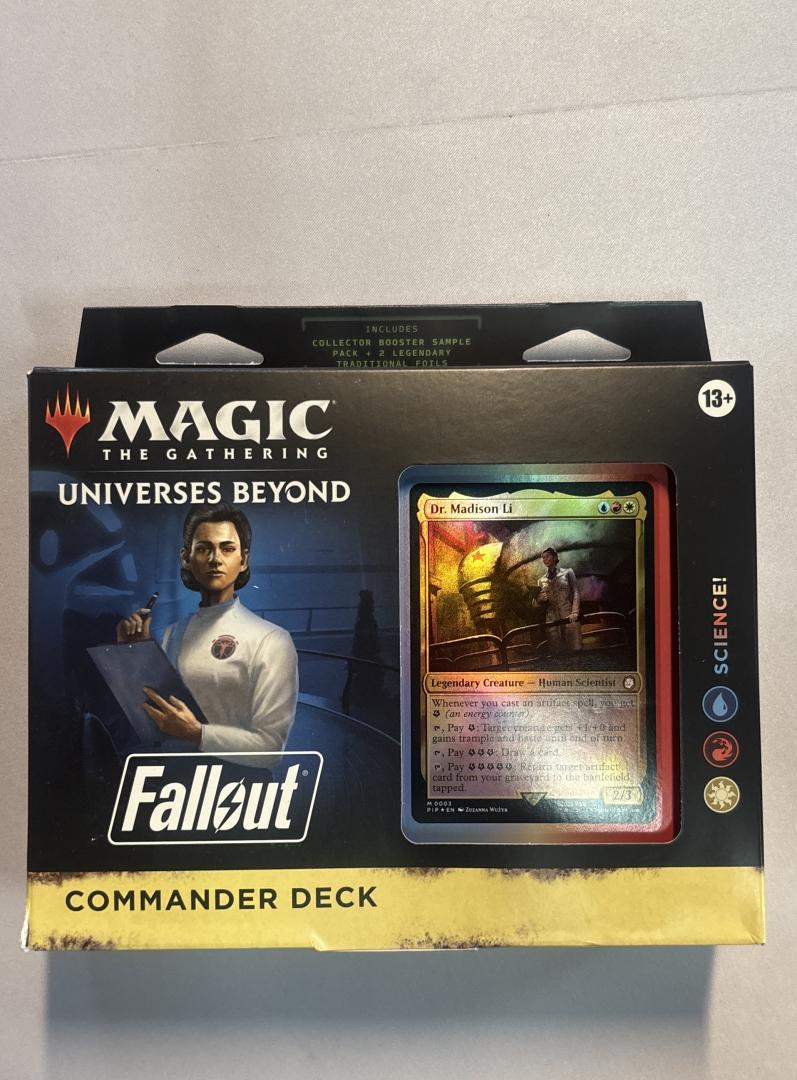 MTG Fallout War Never Changes Commander Deck Dr. Madison Li