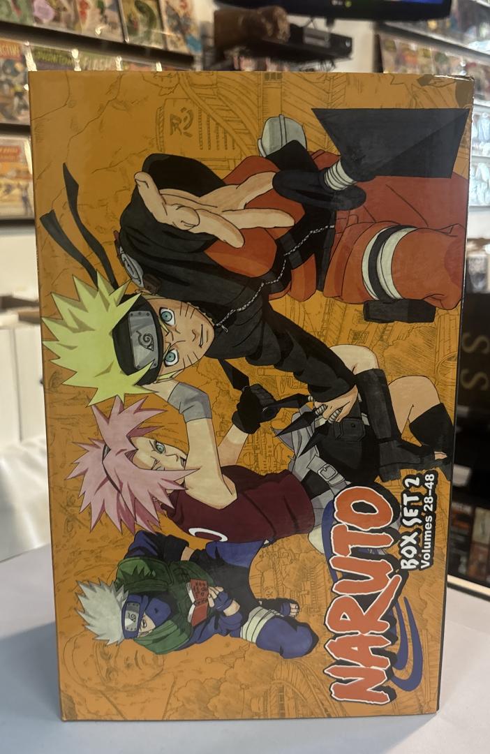Naruto Box Set 2 Volumes 28-48 Viz Media