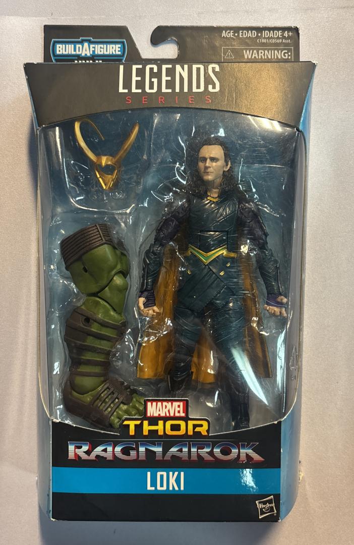 Loki Thor Ragnarok Marvel Legends Hasbro 2017