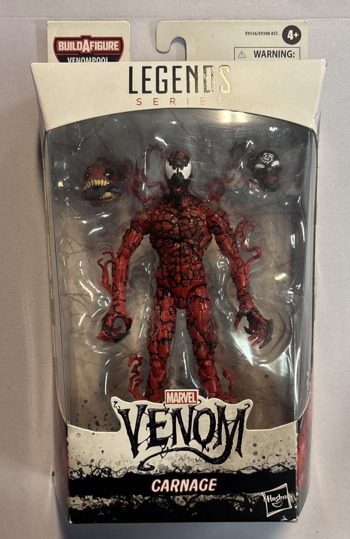 Carnage Marvel Venom Marvel Legends Hasbro 2020