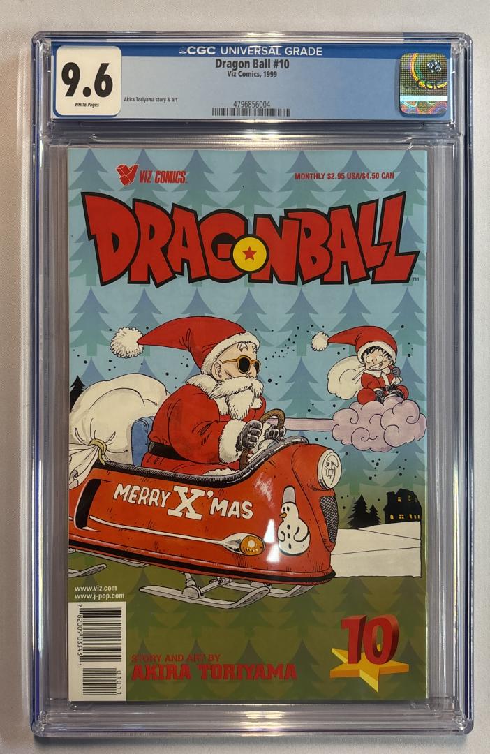 Dragon Ball #10 CGC 9.6 Viz Comics 1999