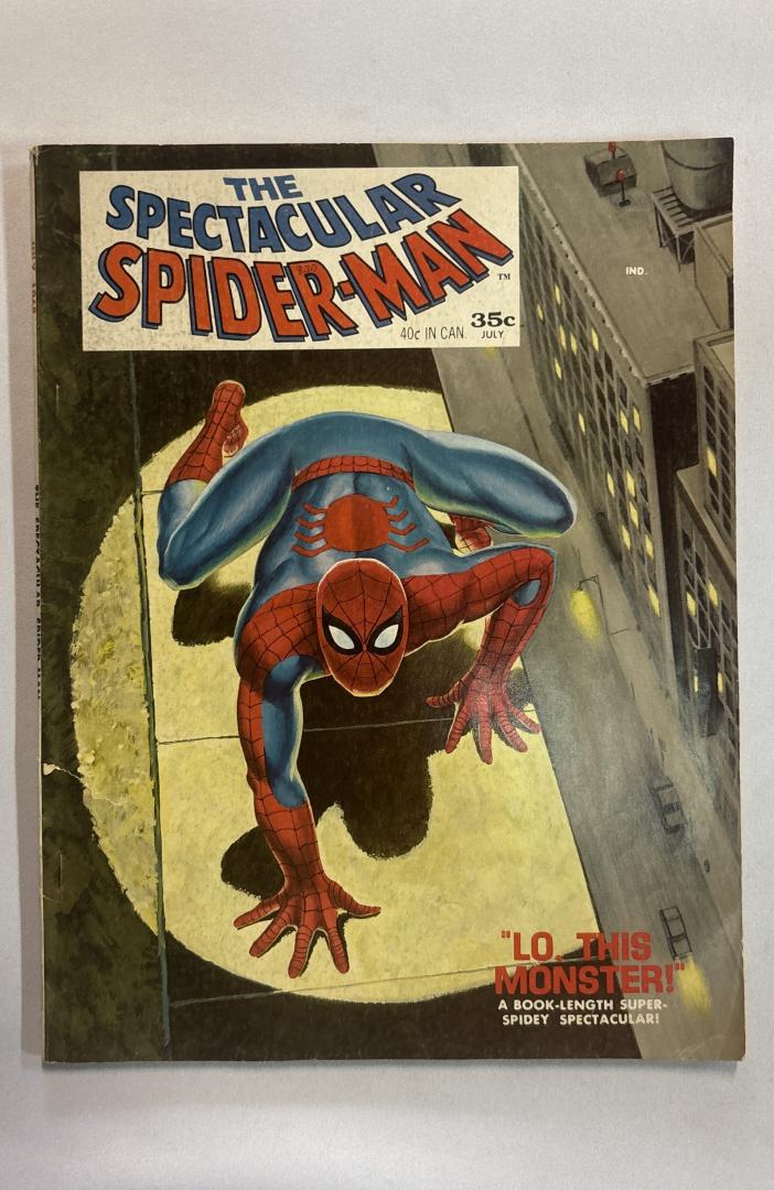 Spectacular Spider-Man #1 VG Marvel Magazine 1968