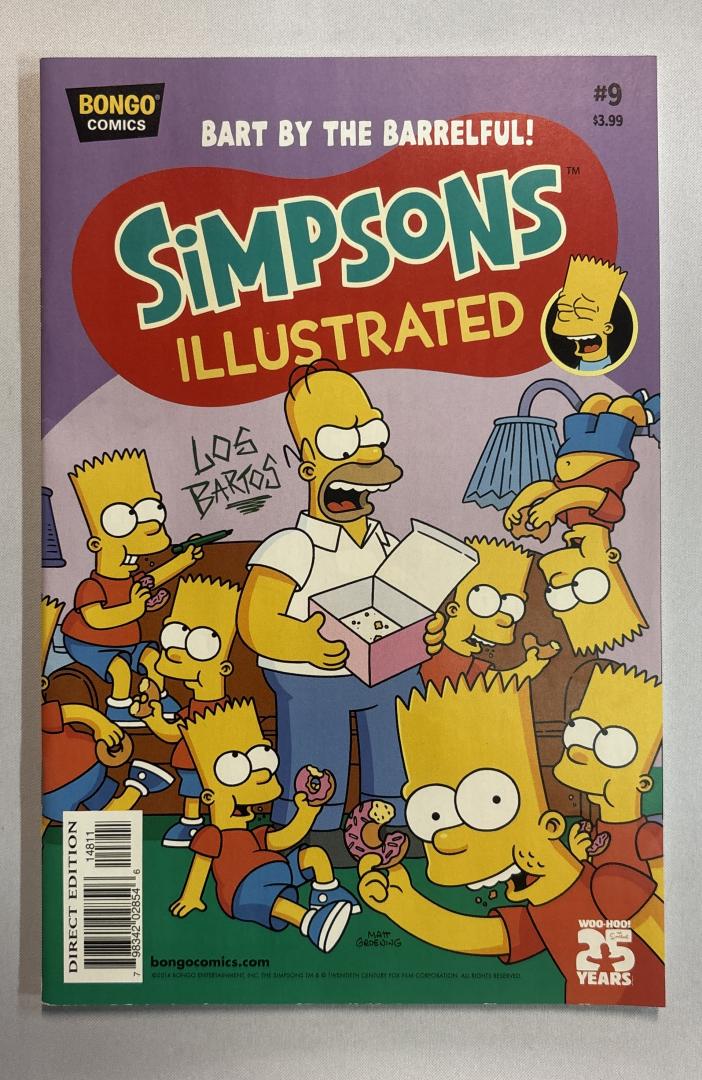 Simpsons Illustrated #9 VF Bongo Comics 2014