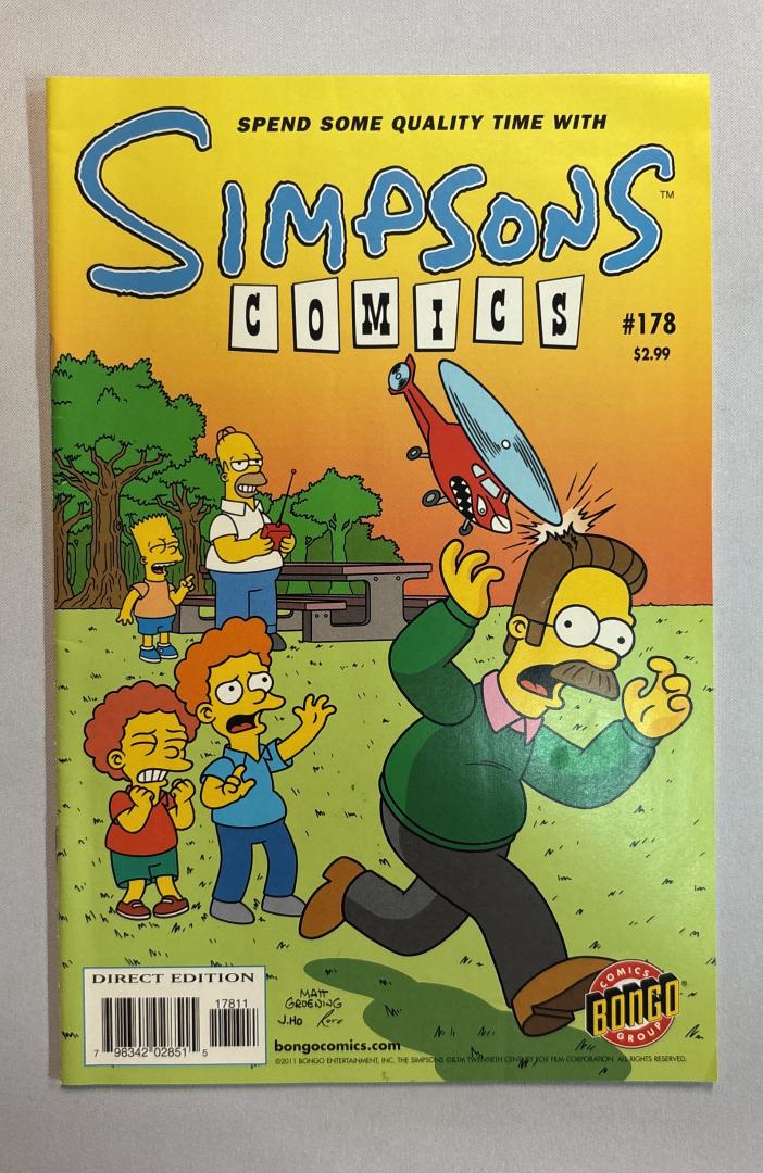 Simpsons Comics #178 FN Bongo Comics 2011