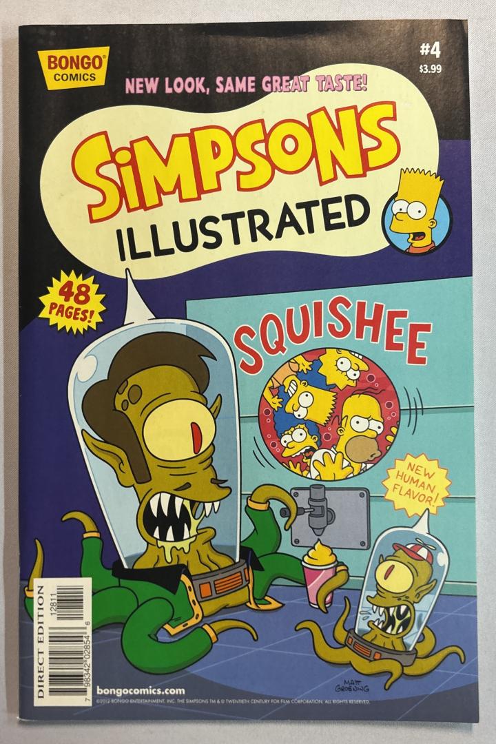 Simpsons Illustrated #4 VF Bongo Comics 2012