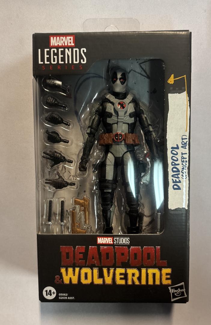 Deadpool Concept Art Deadpool & Wolverine Marvel Legends Hasbro 2026