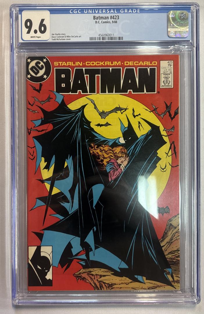 Batman #423 CGC 9.6 DC Comics 1988