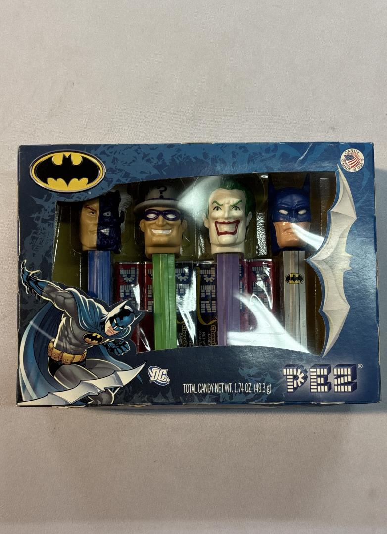 Batman Collector's Set 4 PEZ Dispensers Limited Edition PEZ