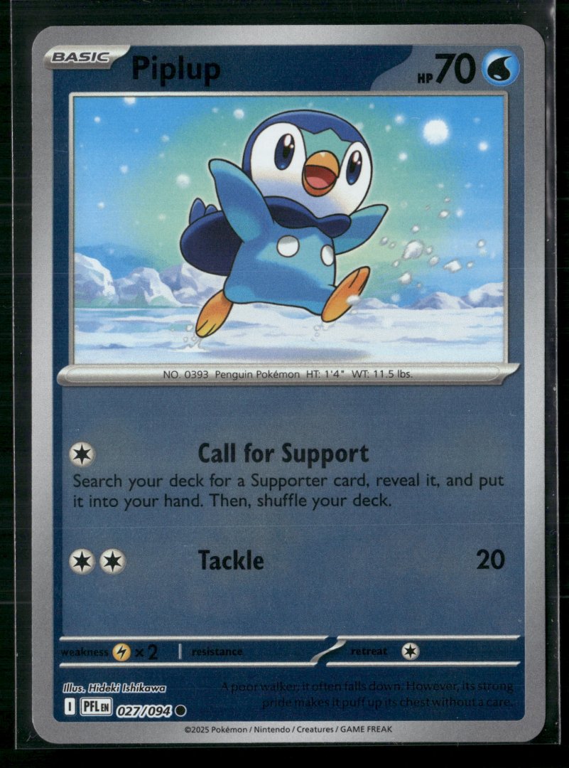 Piplup - 2023 027/094 - Common