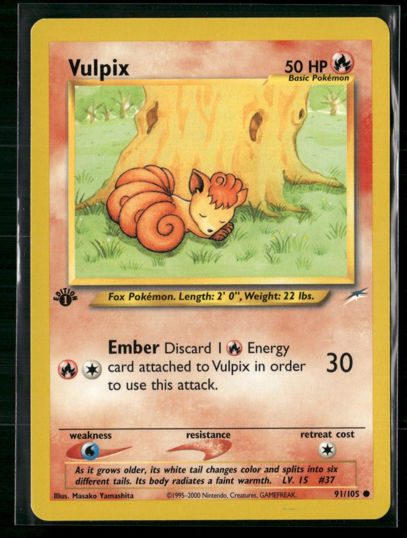 Vulpix - Base Set 011/102 - Common