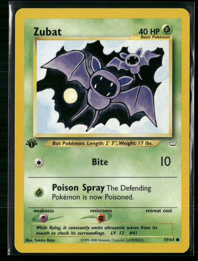 Zubat - Team Rocket 041/082 - Common