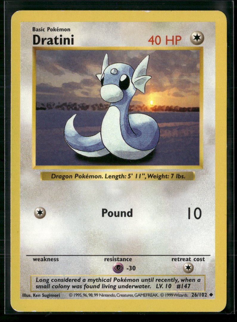Dratini - Base Set 026/102 - Common