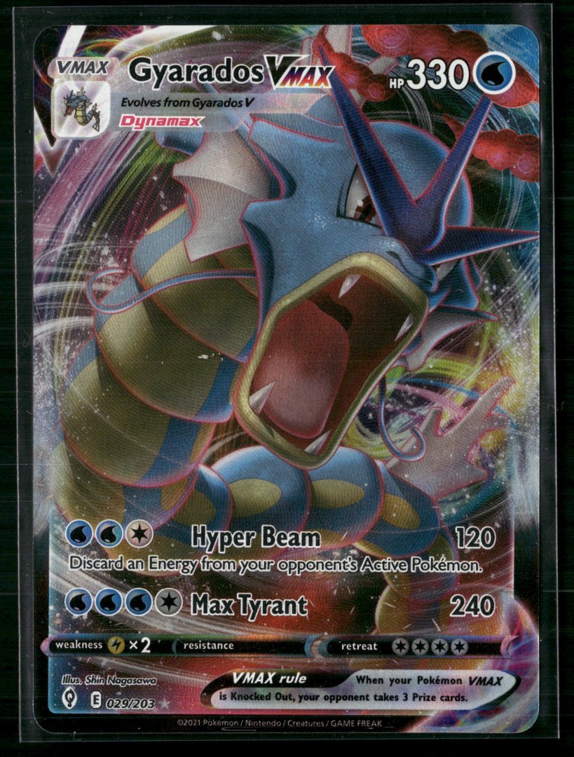 Gyarados VMAX - Shining Legends 020/203 - Rare Holo V