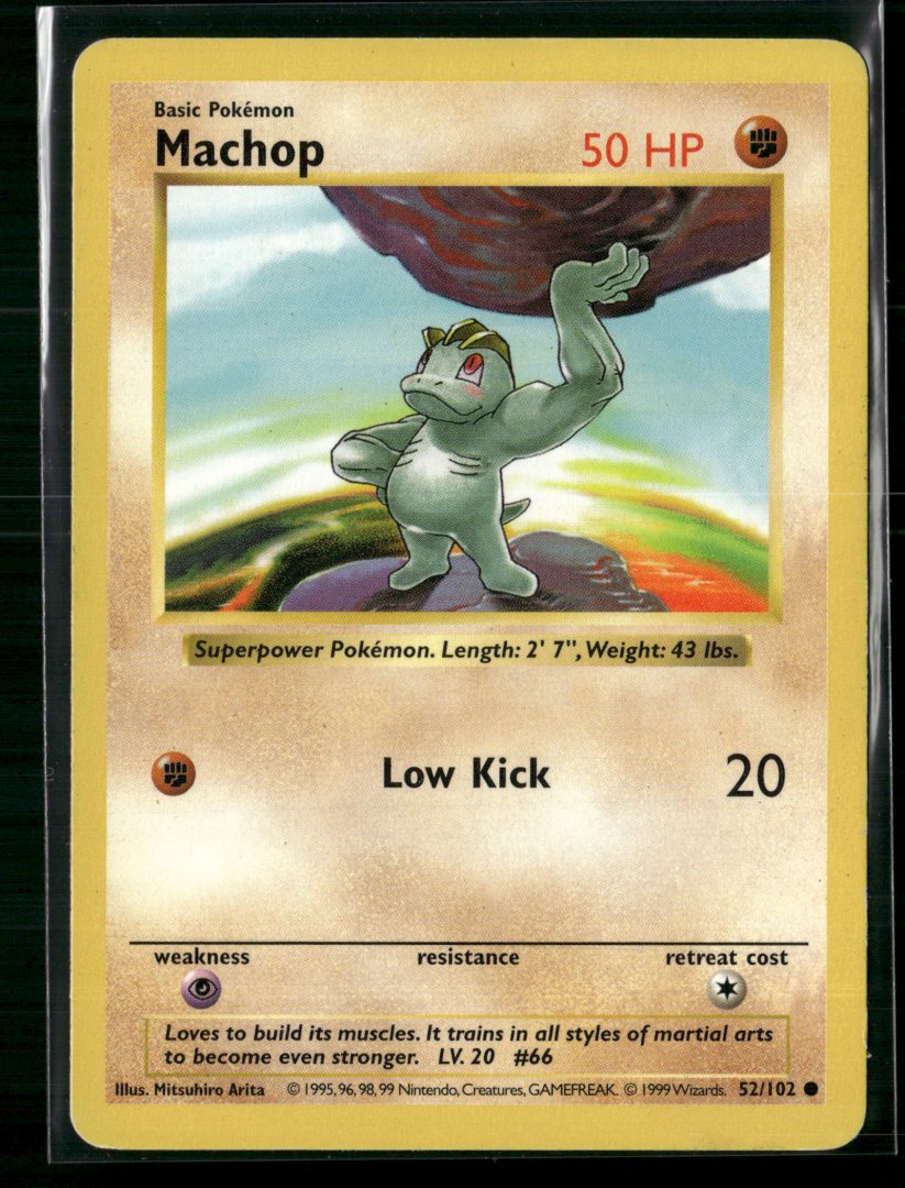 Machop - Base Set 021/102 - Common