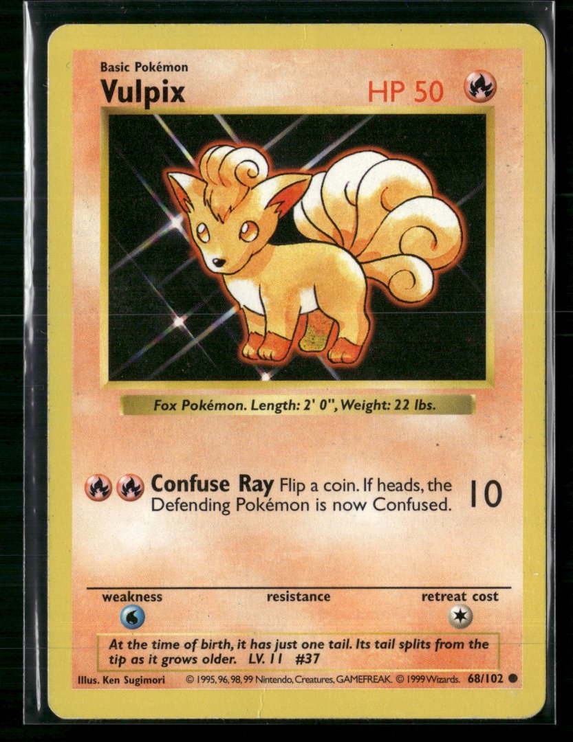 Vulpix - Base Set 068/102 - Common