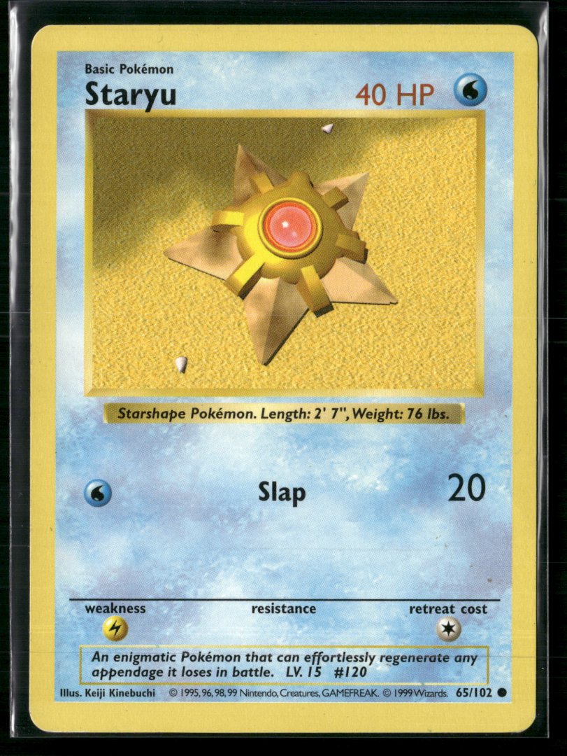 Staryu - Base Set 065/102 - Common