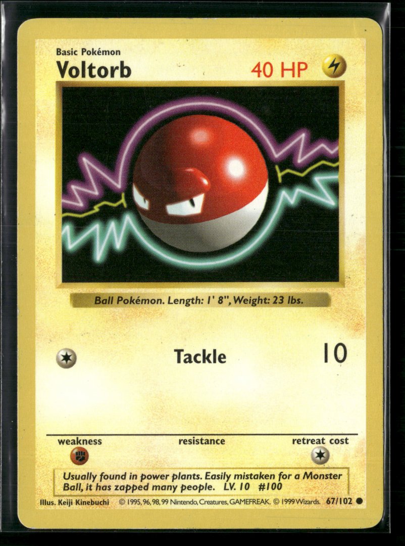 Voltord - Base Set 067/102 - Common