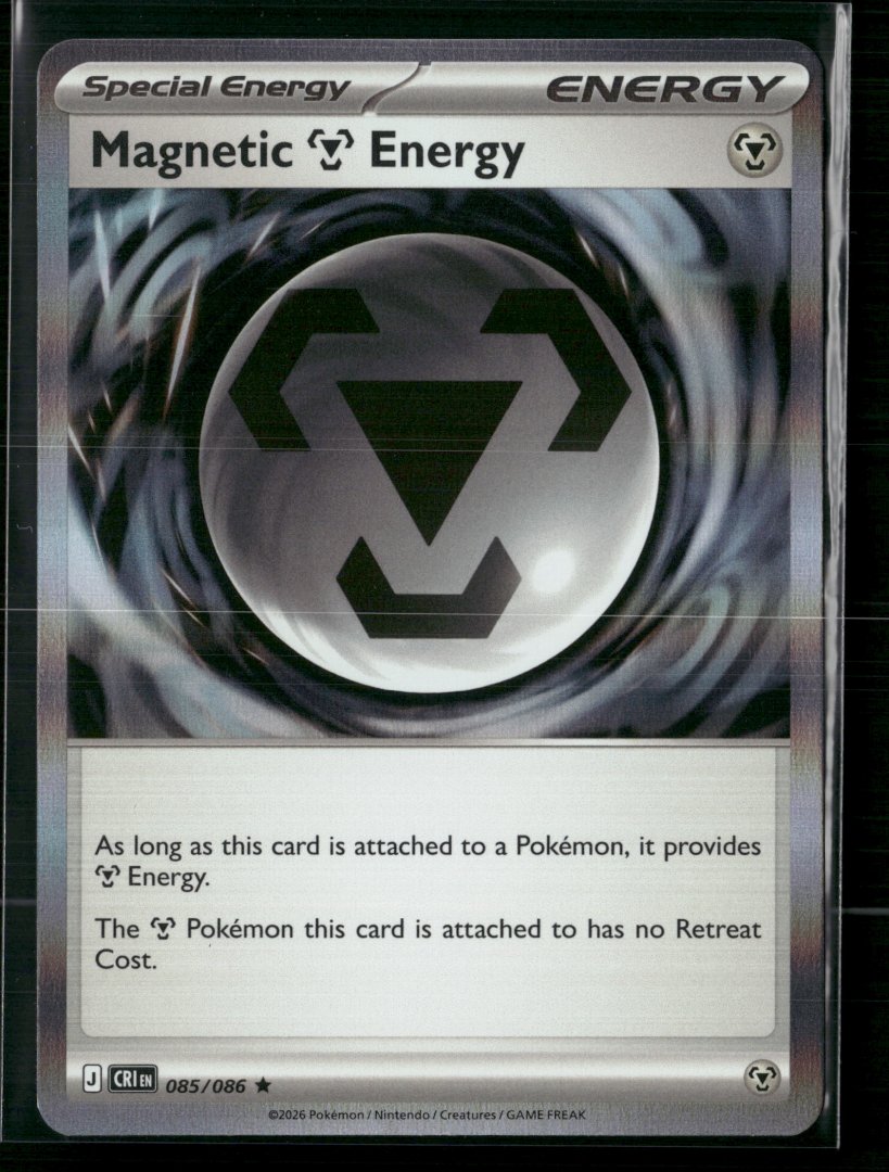 Magnetic M Energy - ME04: Chaos Rising 085 - Pokemon TCG - Rare Holo