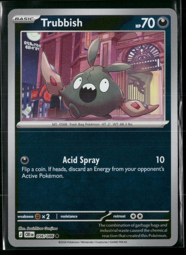 Trubbish - ME04: Chaos Rising - pokemon - Common Reverse Holo