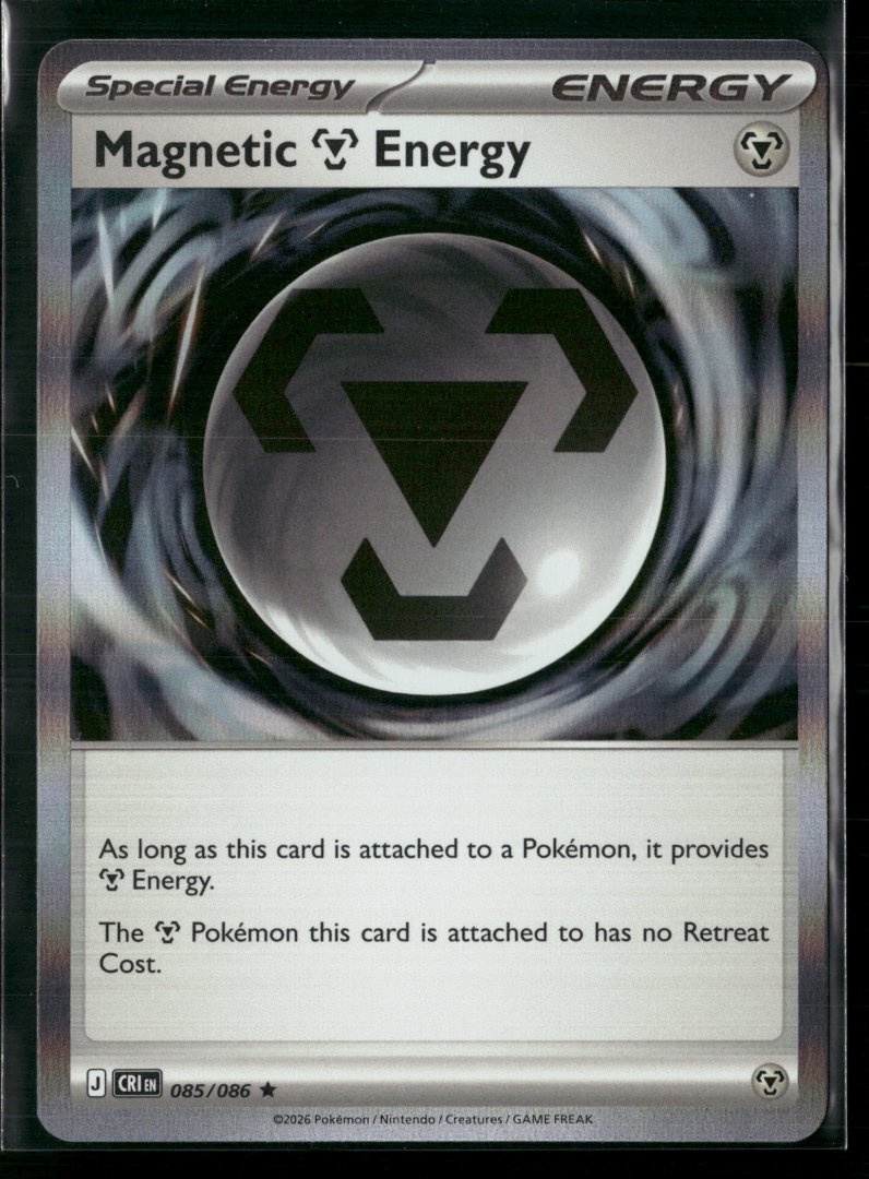 Magnetic Energy - ME04: Chaos Rising 085/086 - Pokemon TCG - Rare Holo