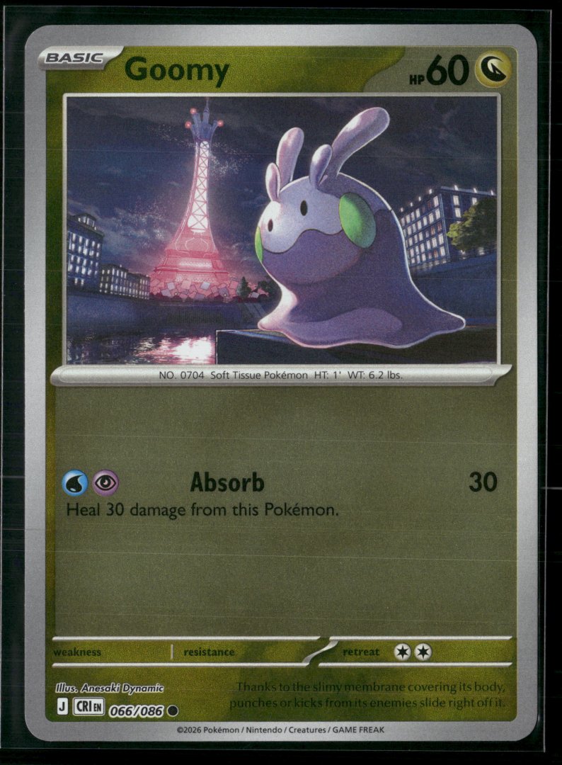 Goomy - ME04: Chaos Rising 066 - pokemon - Common Reverse Holo