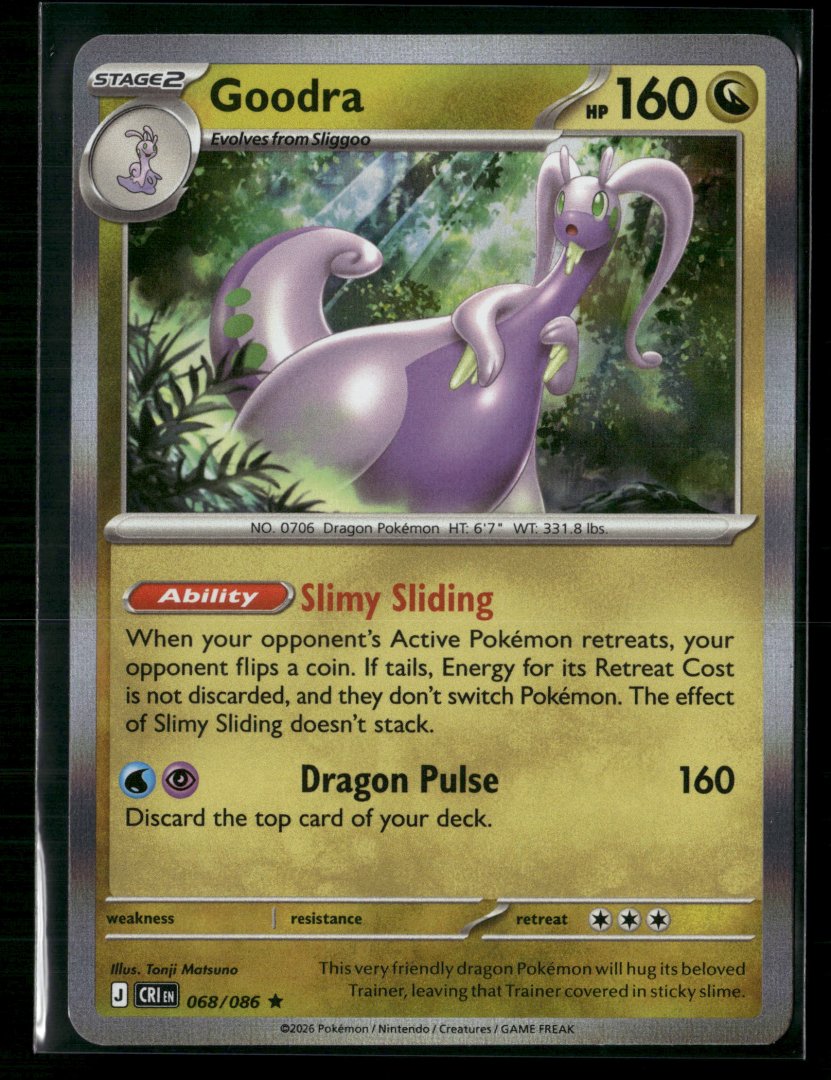 Goodra - ME04: Chaos Rising - Pokemon TCG - Rare Holo
