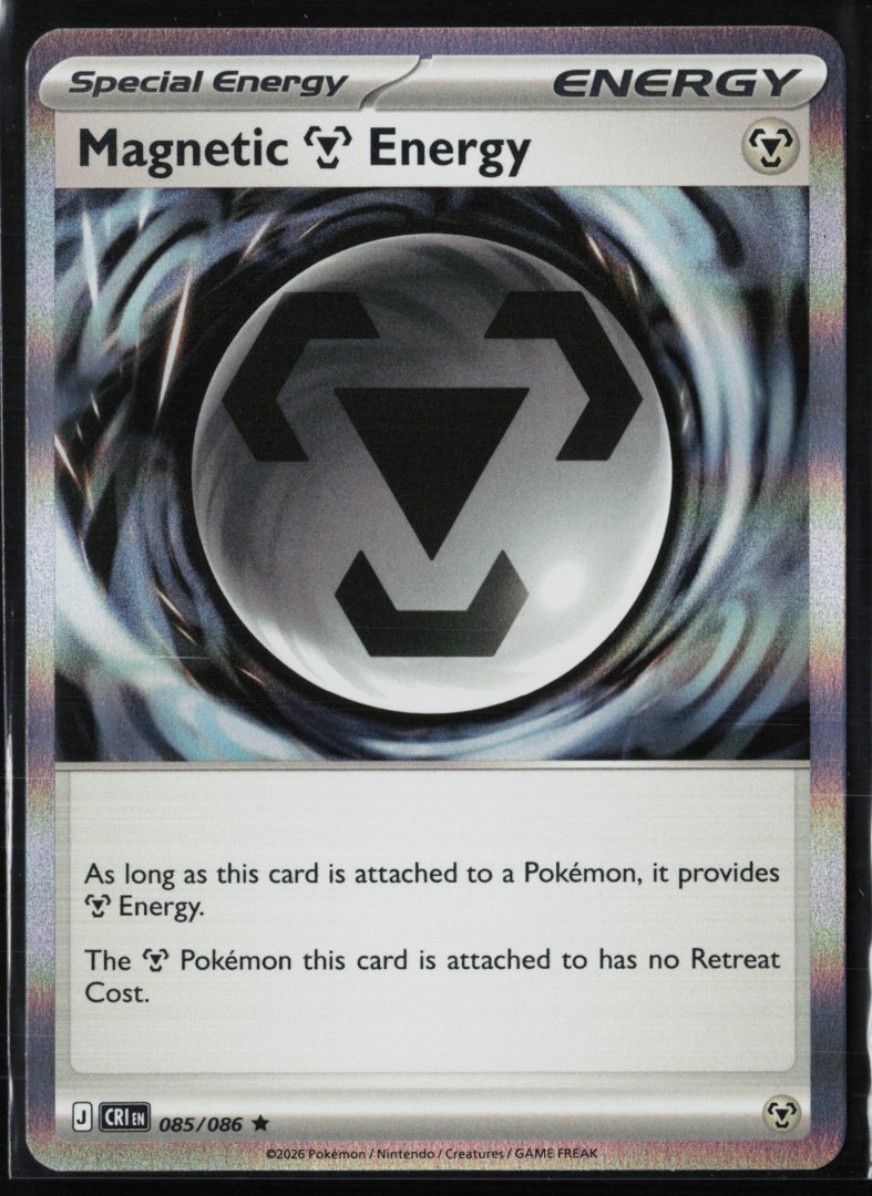 Magnetic M Energy - ME04: Chaos Rising 085 - Pokemon TCG - Rare Holo