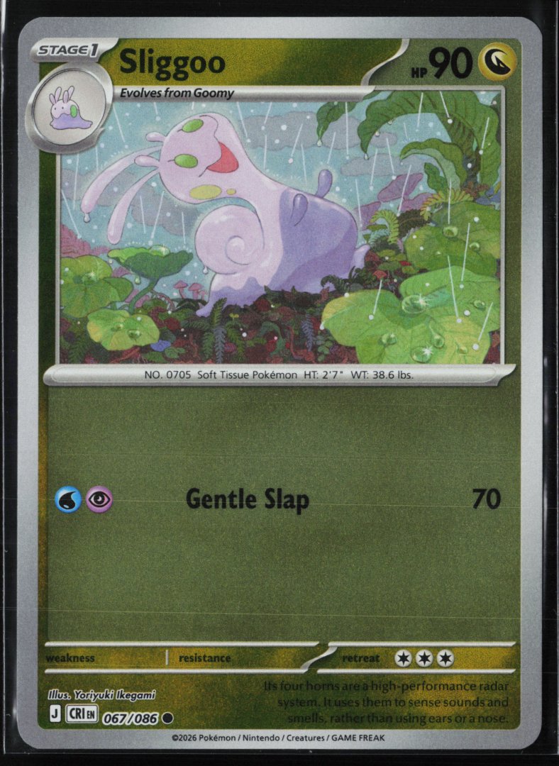 Sliggoo - 067/086 - ME04: Chaos Rising - Pokemon TCG - Common Reverse Holo