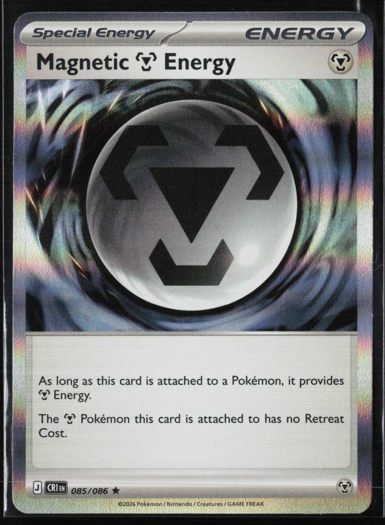 Magnetic Energy - ME04: Chaos Rising 085/086 - Pokemon TCG - Rare Holo