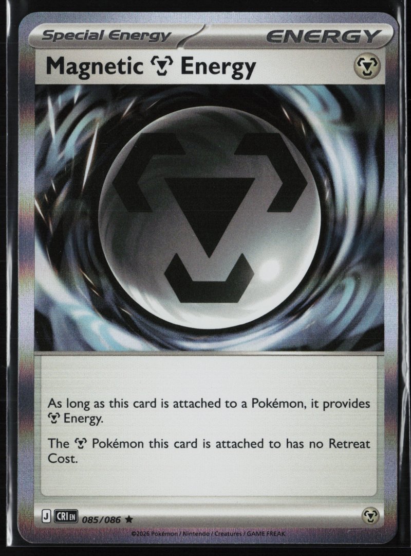 Magnetic M Energy - ME04: Chaos Rising 085 - Pokemon TCG - Rare Holo