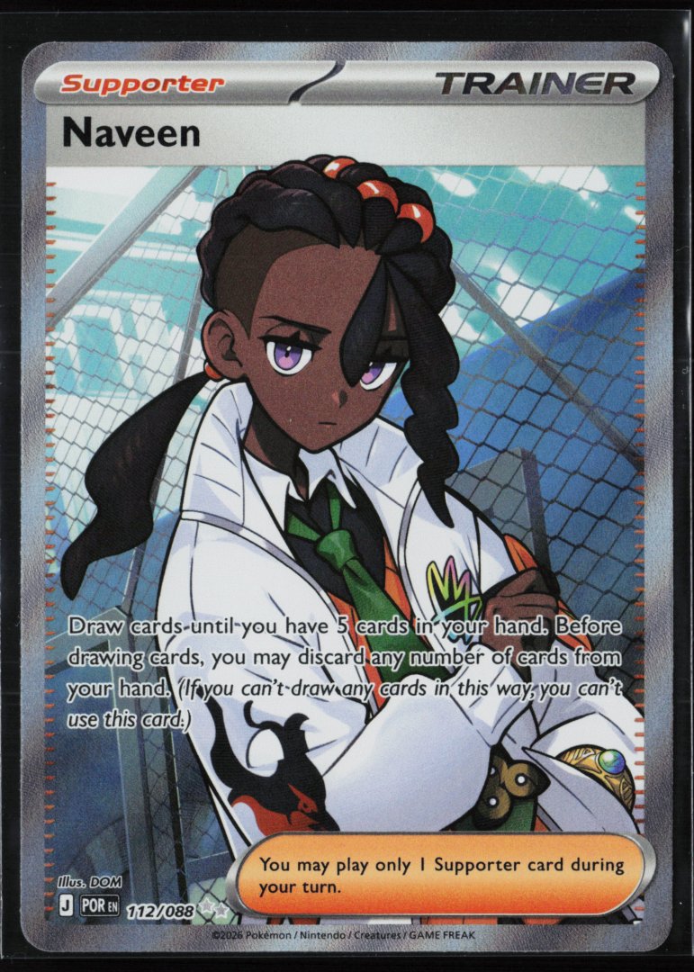 Naveen - 112/088 - ME03: Perfect Order - Pokemon TCG - Ultra Rare Holo