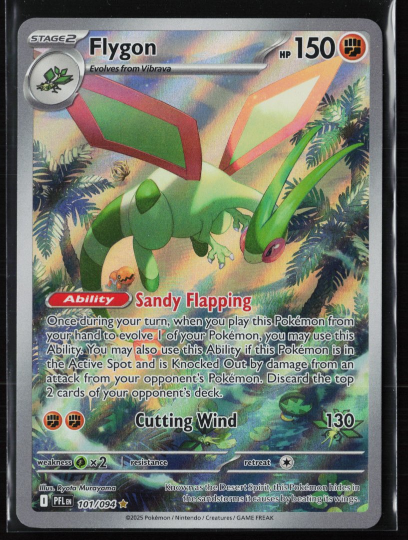 Flygon - ME02: Phantasmal Flames 101/094 - pokemon - Illustration Rare Holo