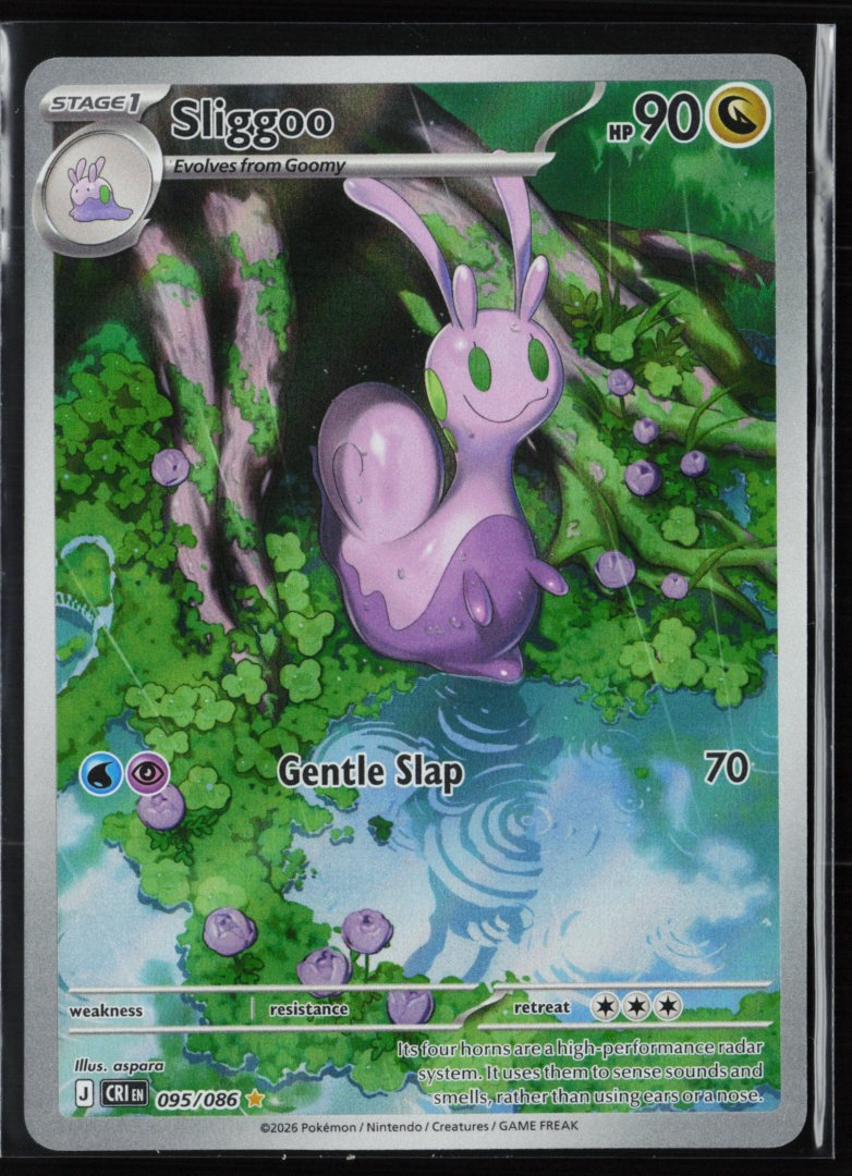 Sliggoo - ME04: Chaos Rising 095/086 - Pokemon - Illustration Rare Holo